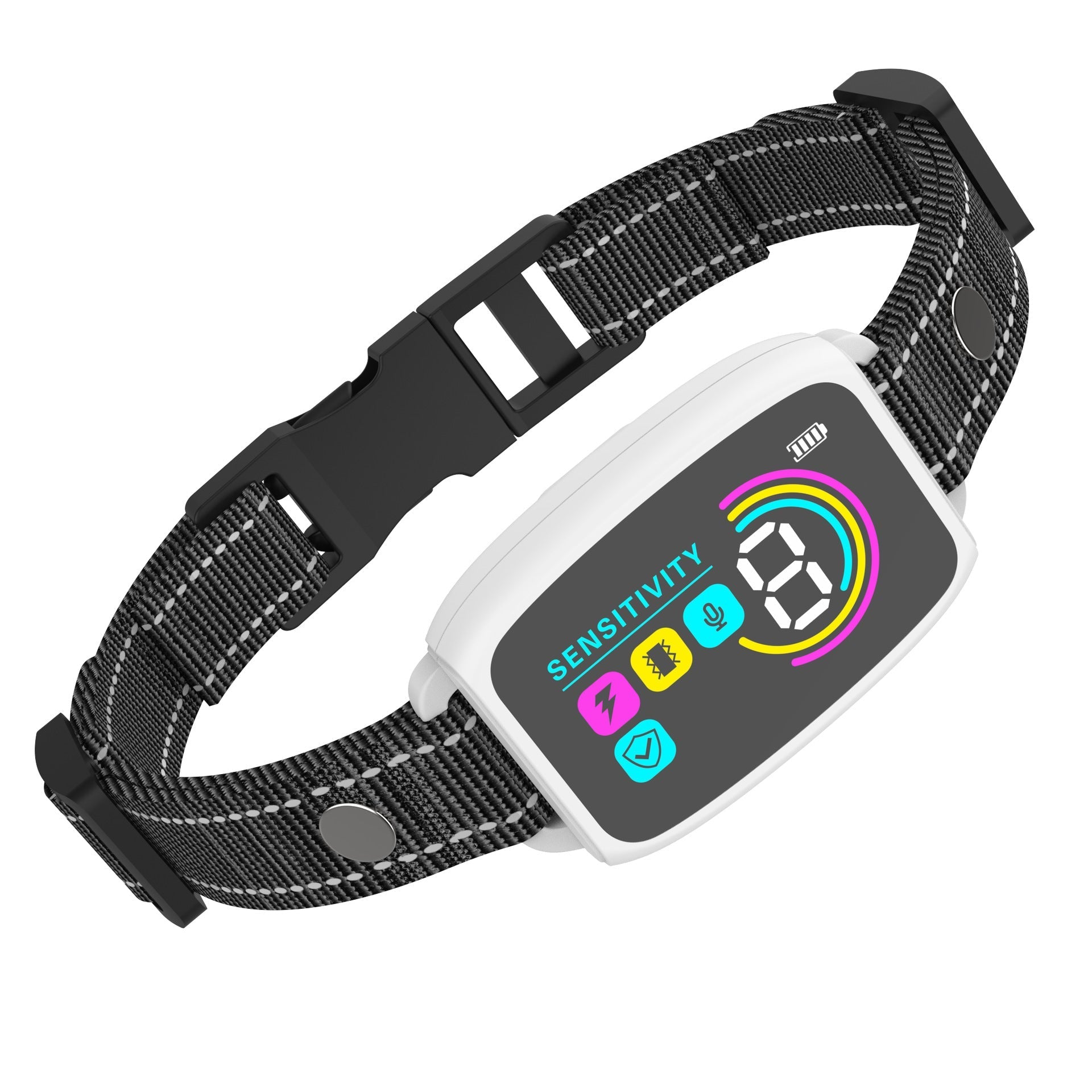 Smart Automatic Anti Barking Dog Collar Rechargeable Bark Stopper Stop Barking HD Digital Display IP67 Waterproof Collar For Dogs Pet Products - WAREHOUSE SHOP
