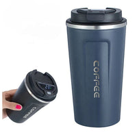 Smart Stainless Steel Coffee Tumbler Thermos Cup, Intelligent Temperature Display, Portable Travel Mug 380ml 510ml - WAREHOUSE SHOP