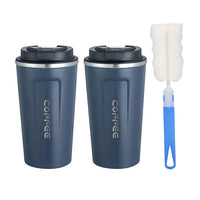 Smart Stainless Steel Coffee Tumbler Thermos Cup, Intelligent Temperature Display, Portable Travel Mug 380ml 510ml - WAREHOUSE SHOP