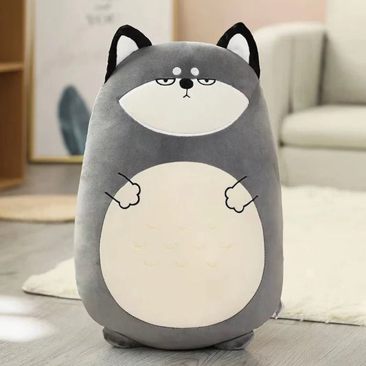 Soft & cuddly squish pillow plush toys — unicorn, dinosaur, lion, bunny & more. 45–60cm cushions for comfort & smiles. - WAREHOUSE SHOP