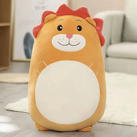 Soft & cuddly squish pillow plush toys — unicorn, dinosaur, lion, bunny & more. 45–60cm cushions for comfort & smiles. - WAREHOUSE SHOP