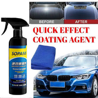 Sopami Car Coating Spray Nano Ceramic Quick Effect Car Coating Agent Spray Quick Coat Car Wax Polish Spray Car Protection - WAREHOUSE SHOP