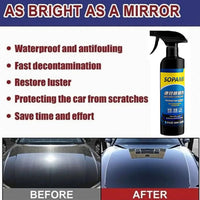 Sopami Car Coating Spray Nano Ceramic Quick Effect Car Coating Agent Spray Quick Coat Car Wax Polish Spray Car Protection - WAREHOUSE SHOP