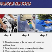 Sopami Car Coating Spray Nano Ceramic Quick Effect Car Coating Agent Spray Quick Coat Car Wax Polish Spray Car Protection - WAREHOUSE SHOP