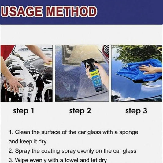 Sopami Car Coating Spray Nano Ceramic Quick Effect Car Coating Agent Spray Quick Coat Car Wax Polish Spray Car Protection - WAREHOUSE SHOP