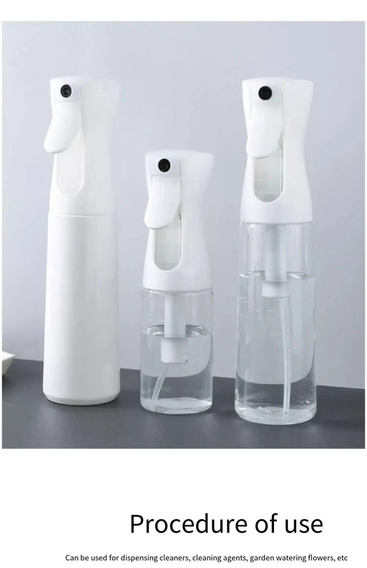 Spray bottle continuous high pressure water refill dilution fine mist atomizing spray bottle pressed refill water bottle size op - WAREHOUSE SHOP