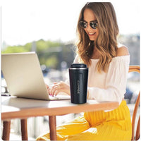 Stainless Steel Smart Coffee Tumbler Thermos Cup with Intelligent Temperature Display Portable Travel Mug 380ml 510ml - WAREHOUSE SHOP