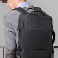 Stylish BANGE Travel Backpack – Business Laptop Backpack 17.3” Expandable, Waterproof, USB Charging, Large Capacity - WAREHOUSE SHOP