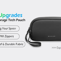 Stylish BANGE Travel Backpack – Business Laptop Backpack 17.3” Expandable, Waterproof, USB Charging, Large Capacity - WAREHOUSE SHOP