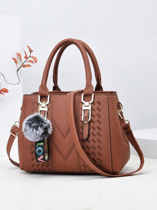 Stylish embroidered crossbody bag for women with large capacity. Perfect handbag for daily use, social outings, and official occasions. - WAREHOUSE SHOP