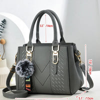 Stylish embroidered crossbody bag for women with large capacity. Perfect handbag for daily use, social outings, and official occasions. - WAREHOUSE SHOP