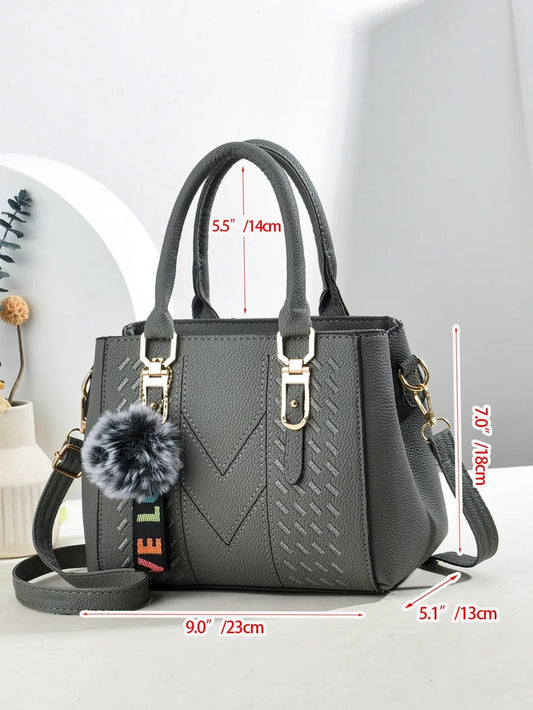 Stylish embroidered crossbody bag for women with large capacity. Perfect handbag for daily use, social outings, and official occasions. - WAREHOUSE SHOP
