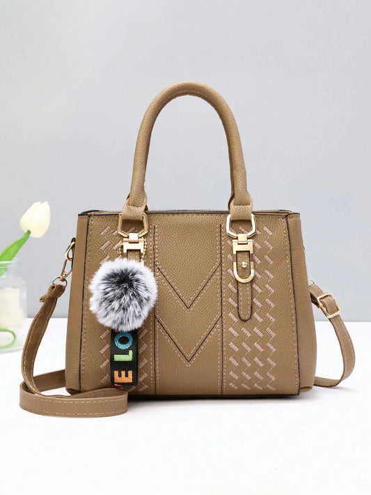 Stylish embroidered crossbody bag for women with large capacity. Perfect handbag for daily use, social outings, and official occasions. - WAREHOUSE SHOP
