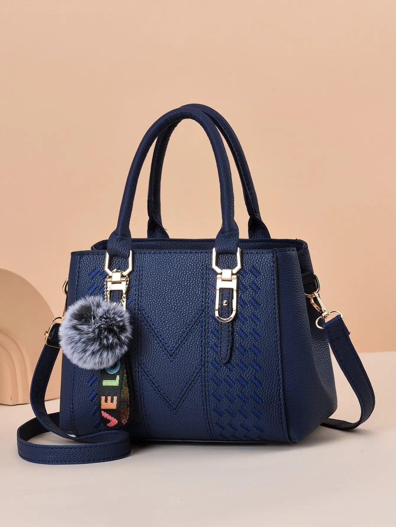 Stylish embroidered crossbody bag for women with large capacity. Perfect handbag for daily use, social outings, and official occasions. - WAREHOUSE SHOP
