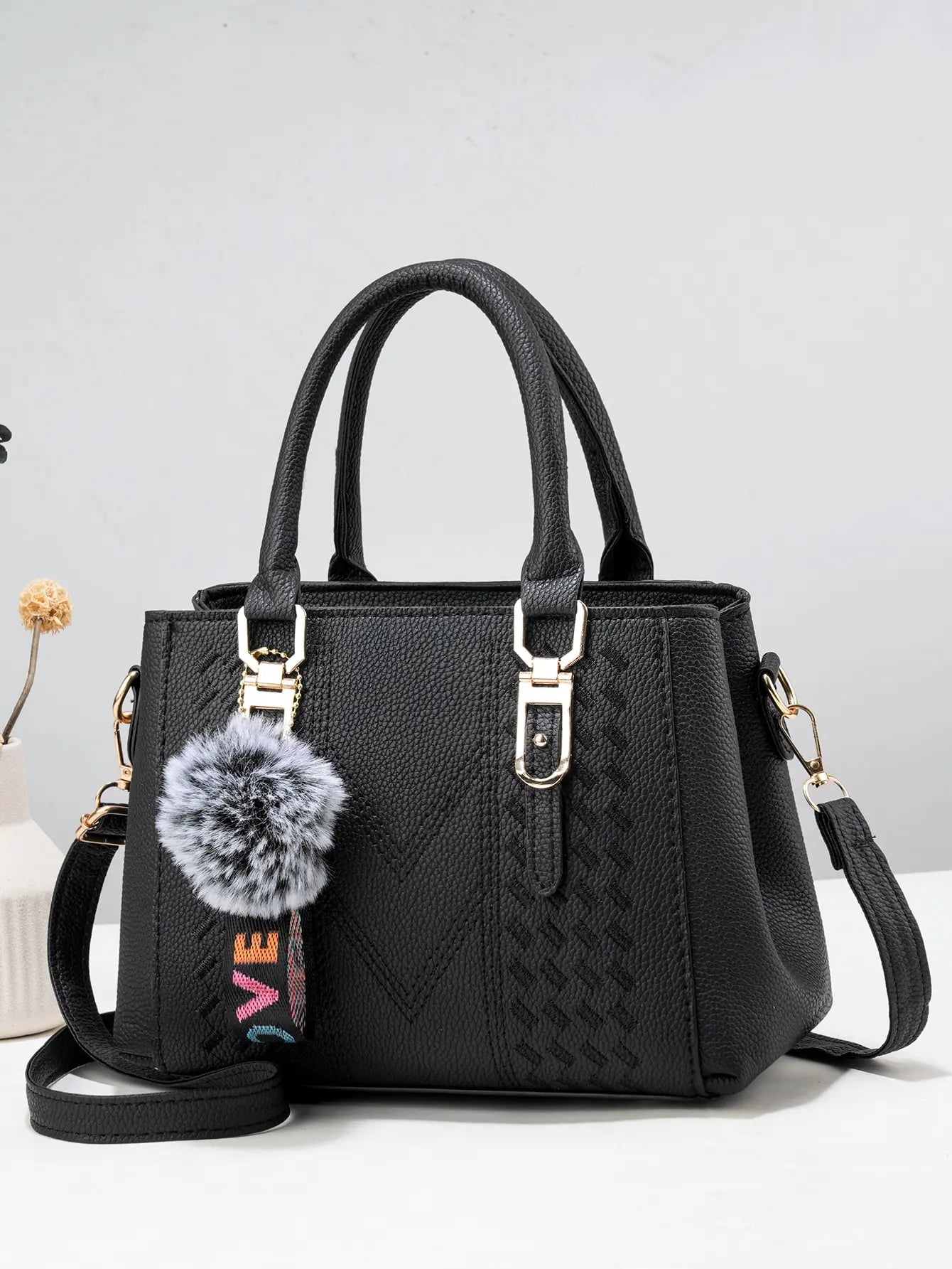 Stylish embroidered crossbody bag for women with large capacity. Perfect handbag for daily use, social outings, and official occasions. - WAREHOUSE SHOP