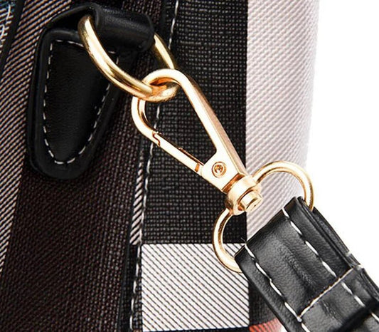 Stylish women’s designer handbag in PU leather with hairball detail, versatile crossbody and top - handle design, perfect for daily use. - WAREHOUSE SHOP