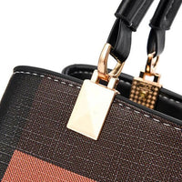 Stylish women’s designer handbag in PU leather with hairball detail, versatile crossbody and top - handle design, perfect for daily use. - WAREHOUSE SHOP