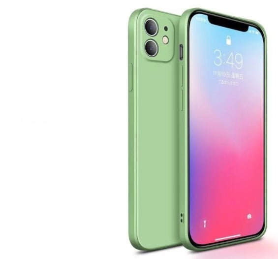 Suitable For All - inclusive Magic Cube Drop Protection Of Straight - edge Liquid Phone Case - WAREHOUSE SHOP