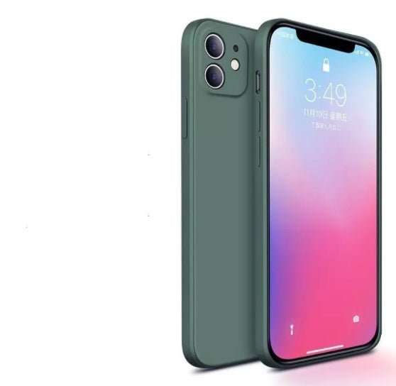 Suitable For All - inclusive Magic Cube Drop Protection Of Straight - edge Liquid Phone Case - WAREHOUSE SHOP