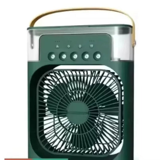 Summer Multifunctional Desktop Fan Air Humidifier Five - hole Spray Fan 3 In 1 Silent Air Cooler Portable Practical Cooling Fan - WAREHOUSE SHOP