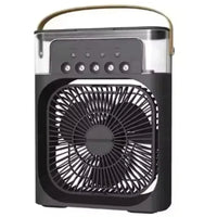 Summer Multifunctional Desktop Fan Air Humidifier Five - hole Spray Fan 3 In 1 Silent Air Cooler Portable Practical Cooling Fan - WAREHOUSE SHOP