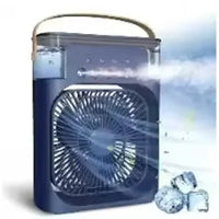 Summer Multifunctional Desktop Fan Air Humidifier Five - hole Spray Fan 3 In 1 Silent Air Cooler Portable Practical Cooling Fan - WAREHOUSE SHOP