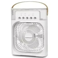 Summer Multifunctional Desktop Fan Air Humidifier Five - hole Spray Fan 3 In 1 Silent Air Cooler Portable Practical Cooling Fan - WAREHOUSE SHOP