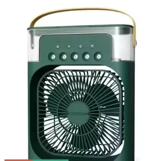 Summer Multifunctional Desktop Fan Air Humidifier Five - hole Spray Fan 3 In 1 Silent Air Cooler Portable Practical Cooling Fan - WAREHOUSE SHOP