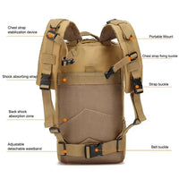 Tactical Backpack Outdoor activities. Travel, Camping, Fishing, Climbing, Hunting Backpacking. - WAREHOUSE SHOP