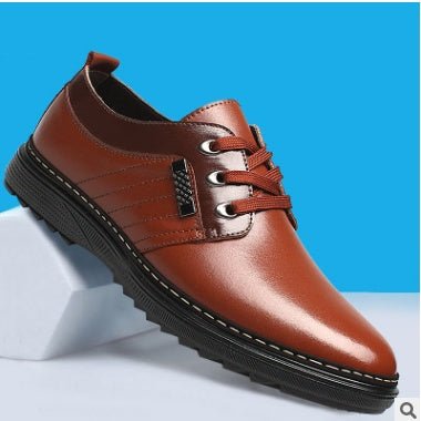 The new shoes shoes fall men's business casual shoes men shoes shoes round British Dad - WAREHOUSE SHOP