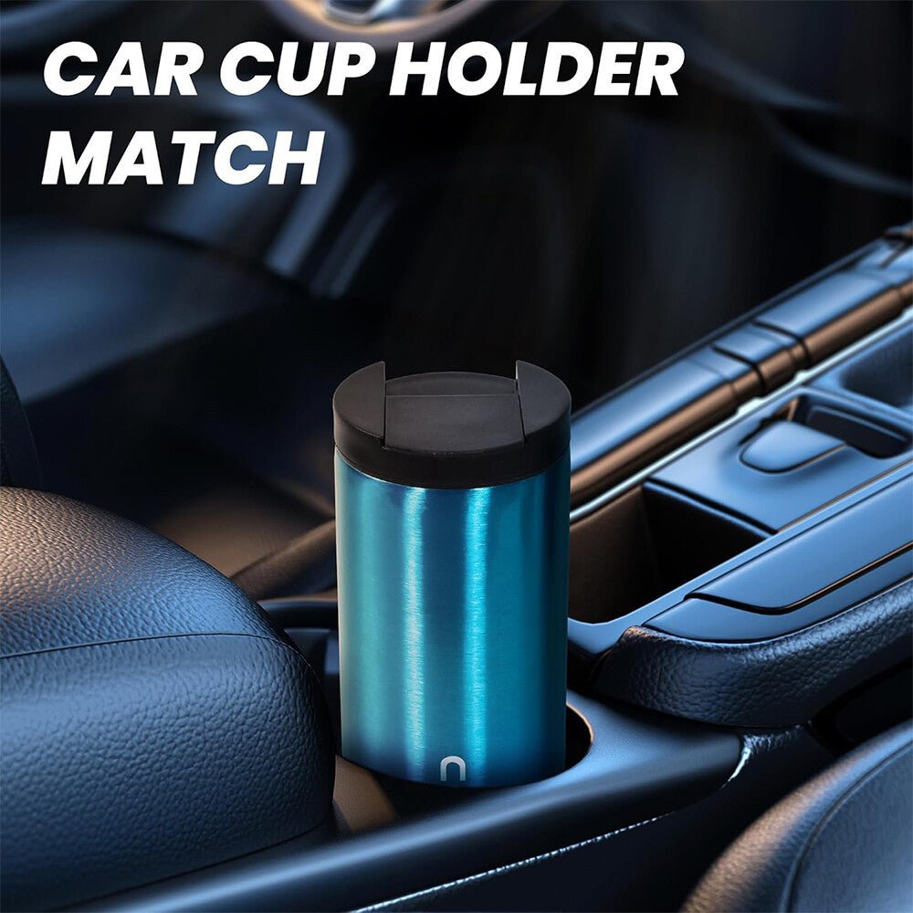 Thermal Travel Coffee Mug Cup Hot Warm Insulated Drinks Thermal Flask UK - WAREHOUSE SHOP