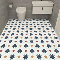 Thick Waterproof Floor Stickers – Self - Adhesive Non - Slip PVC for Bathroom & Kitchen - WAREHOUSE SHOP