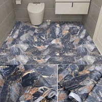 Thick Waterproof Floor Stickers – Self - Adhesive Non - Slip PVC for Bathroom & Kitchen - WAREHOUSE SHOP