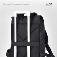 Trendy Brand Backpack Men's Bag Rhombus Laser Reflective Student School Bag Large Capacity Commuter Computer Bag - WAREHOUSE SHOP