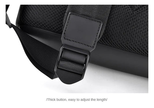 Trendy Brand Backpack Men's Bag Rhombus Laser Reflective Student School Bag Large Capacity Commuter Computer Bag - WAREHOUSE SHOP