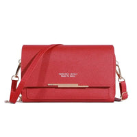 Trendy ladies wallet handbag with Korean design. Multi - card, large capacity shoulder bag – stylish, casual, and perfect for daily fashion. - WAREHOUSE SHOP