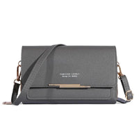 Trendy ladies wallet handbag with Korean design. Multi - card, large capacity shoulder bag – stylish, casual, and perfect for daily fashion. - WAREHOUSE SHOP