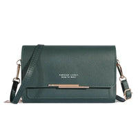 Trendy ladies wallet handbag with Korean design. Multi - card, large capacity shoulder bag – stylish, casual, and perfect for daily fashion. - WAREHOUSE SHOP
