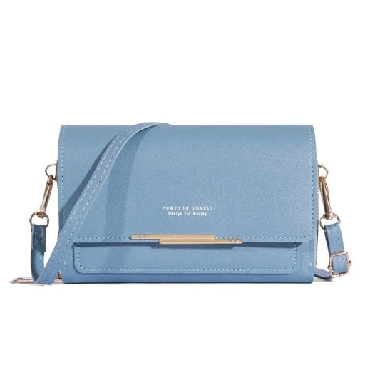 Trendy ladies wallet handbag with Korean design. Multi - card, large capacity shoulder bag – stylish, casual, and perfect for daily fashion. - WAREHOUSE SHOP
