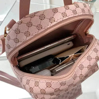 Trendy women’s backpack for students and daily use, ideal for school, shopping, or casual outings with a stylish, durable design. - WAREHOUSE SHOP