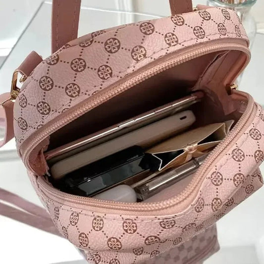 Trendy women’s backpack for students and daily use, ideal for school, shopping, or casual outings with a stylish, durable design. - WAREHOUSE SHOP