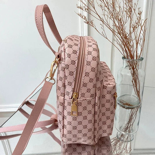Trendy women’s backpack for students and daily use, ideal for school, shopping, or casual outings with a stylish, durable design. - WAREHOUSE SHOP