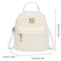 Trendy women’s backpack for students and daily use, ideal for school, shopping, or casual outings with a stylish, durable design. - WAREHOUSE SHOP