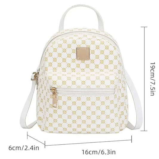 Trendy women’s backpack for students and daily use, ideal for school, shopping, or casual outings with a stylish, durable design. - WAREHOUSE SHOP