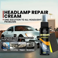 Universal Headlight Restoration Kit - Removes Yellowing&Scratches, Restores Clarity - Car Headlight Lens Polisher&Cleaning Solution - WAREHOUSE SHOP