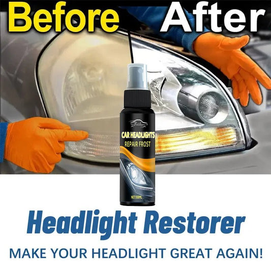 Universal Headlight Restoration Kit - Removes Yellowing&Scratches, Restores Clarity - Car Headlight Lens Polisher&Cleaning Solution - WAREHOUSE SHOP