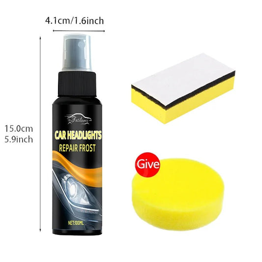 Universal Headlight Restoration Kit - Removes Yellowing&Scratches, Restores Clarity - Car Headlight Lens Polisher&Cleaning Solution - WAREHOUSE SHOP