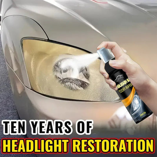 Universal Headlight Restoration Kit - Removes Yellowing&Scratches, Restores Clarity - Car Headlight Lens Polisher&Cleaning Solution - WAREHOUSE SHOP