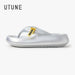 UTUNE Women's Thick Sole Flip Flops - Platform Summer Sandals with Arch Support, Non - Slip Comfortable Beach Slippers Lightweight - WAREHOUSE SHOP