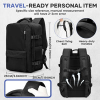 Vacuum Compression Travel Backpack – Large Capacity Foldable Hiking & Laptop Bag - WAREHOUSE SHOP